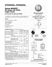 DataSheet NTP60N06L pdf